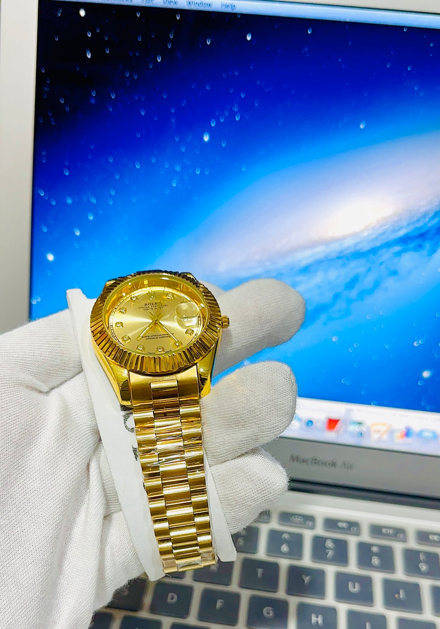 Deepsea and Day-Date Rolex watch