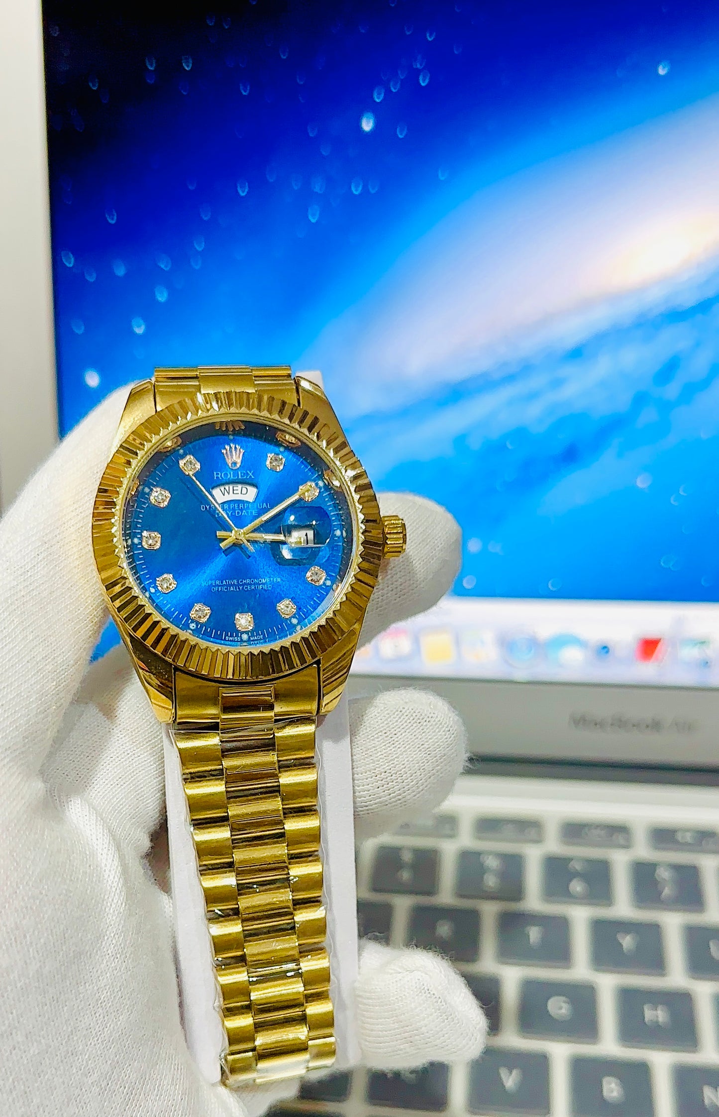 Deepsea and Day-Date Rolex watch